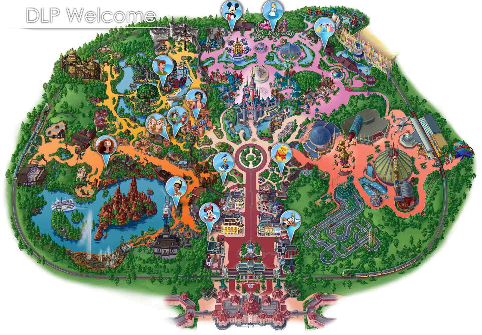 Disneyland Paris Map MiceChat   Disneyland Paris Map 