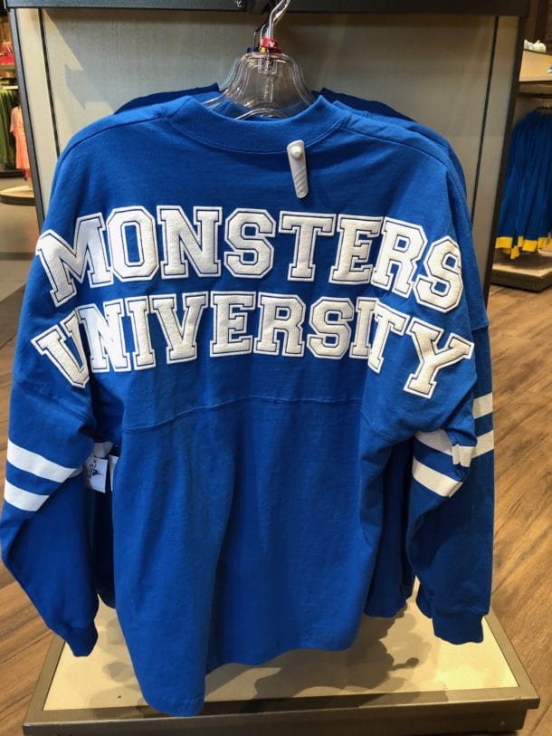 disney monsters university spirit jersey