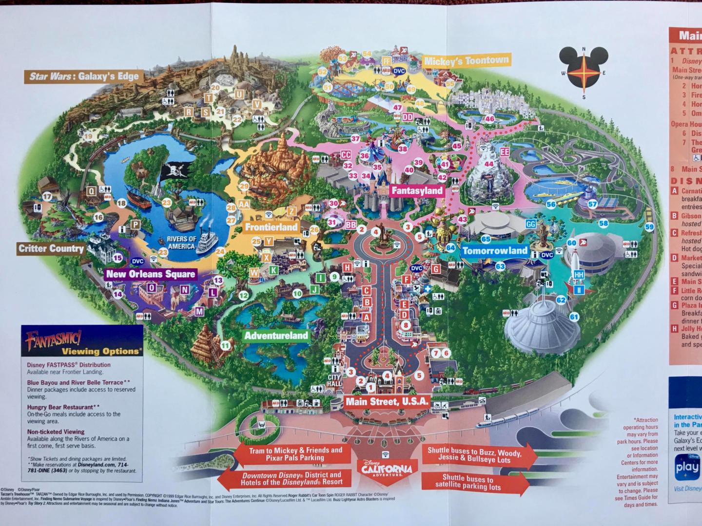 Micechat Disneyland Resort Features Star Wars Galaxy S Edge Mickey S Most Magical Map Yet Galaxy S Edge New Park Map Revealed