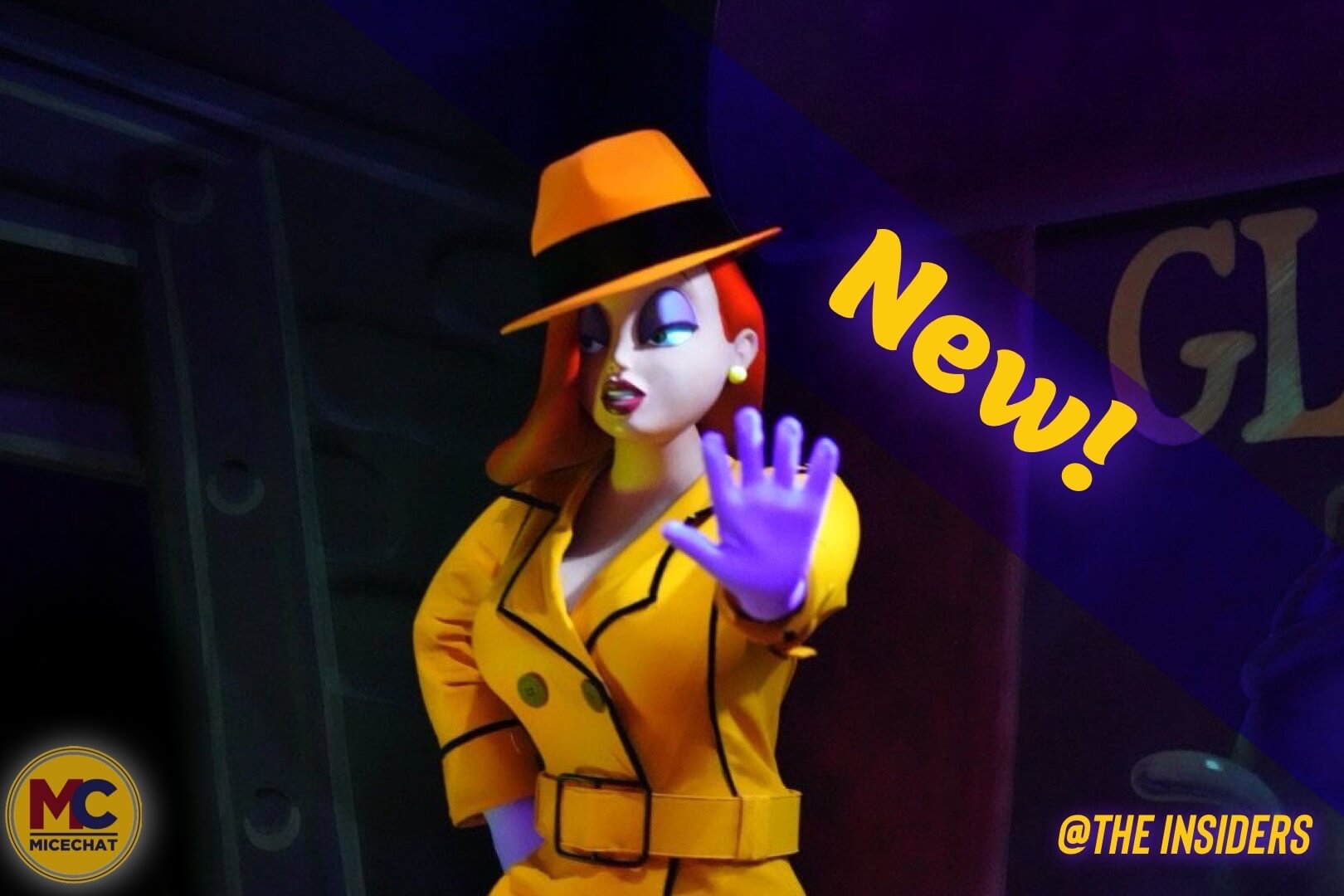Roger Rabbit Cover Up at Disneyland - Jessica's New Starring Role