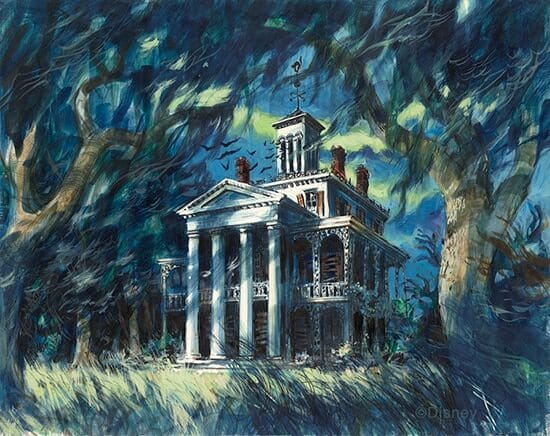 Disney Haunted Mansion Sam McKim Concept Art - MiceChat