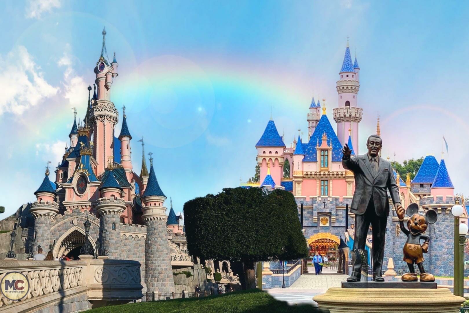 Is Disneyland in California or Paris?