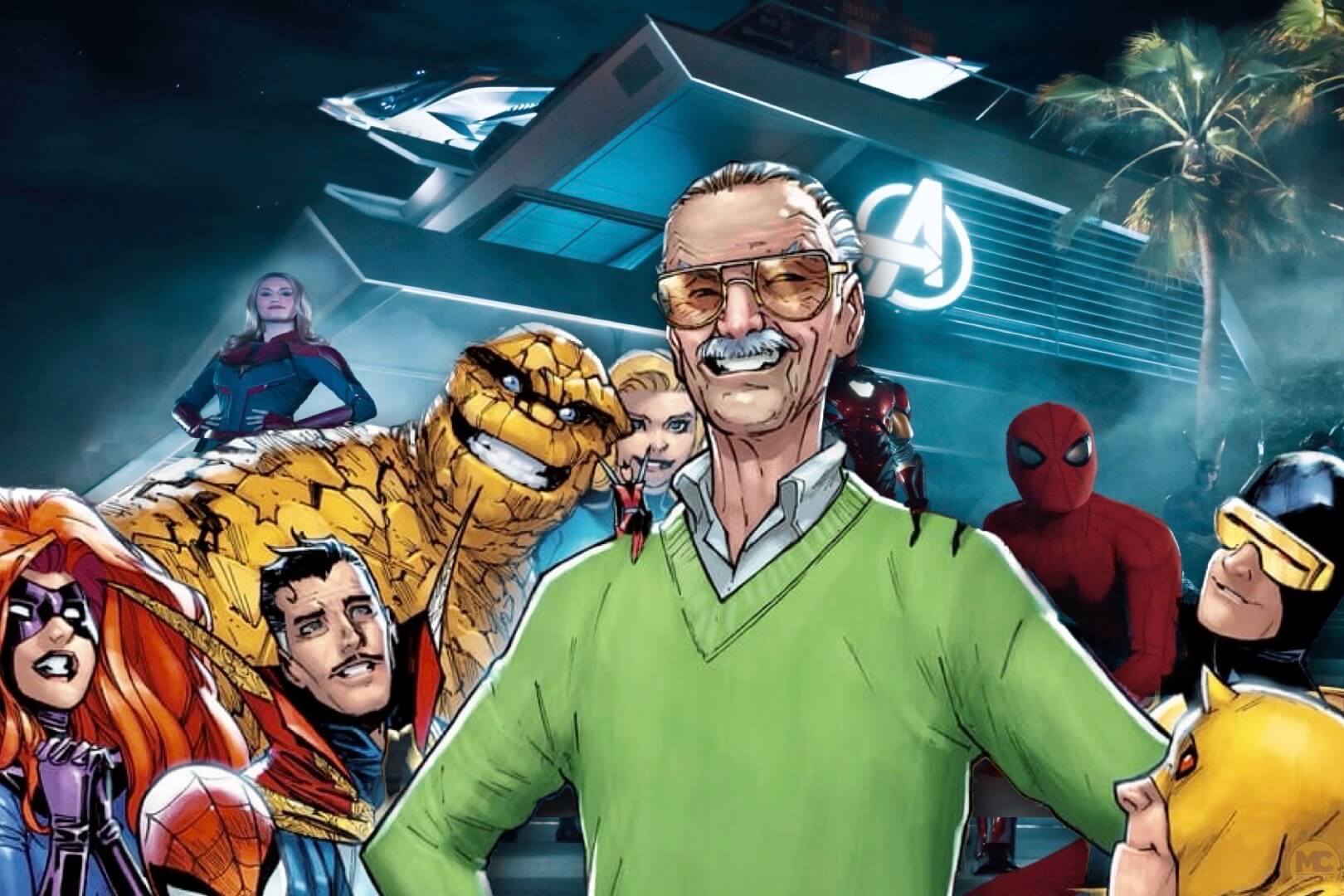 Celebrating Stan Lee's 100th Birthday With His Avengers Campus Characters