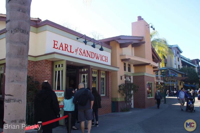 downtown disney updates, Disneyland’s Earl of Sandwich Reopens and other Downtown Disney News!