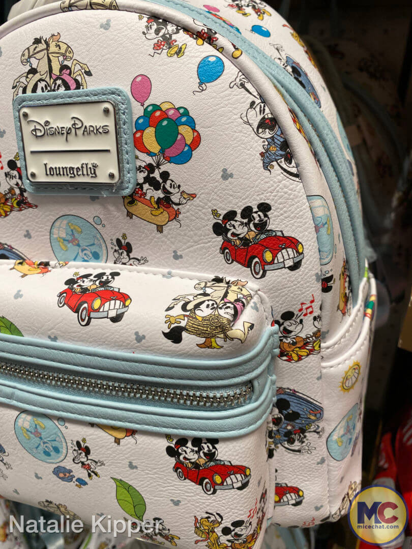 Disney Parks Mickey & Minnie's Runaway Railway Mini Backpack New