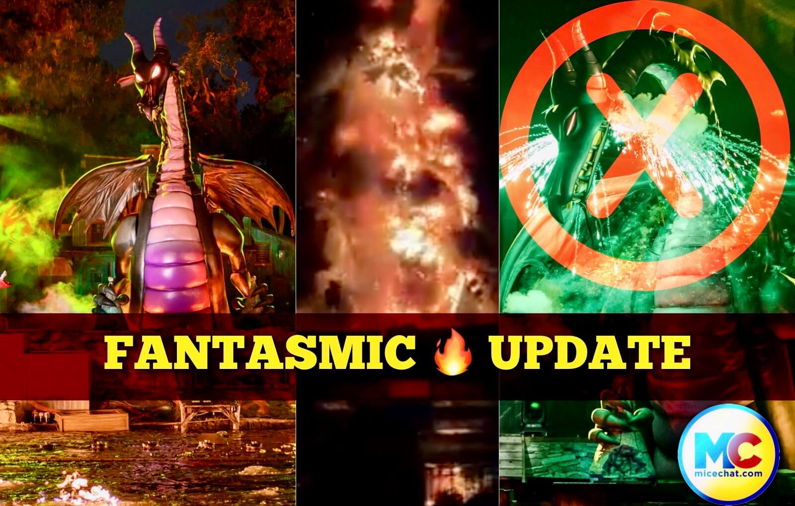 Breaking News Disneyland's Fantasmic Delayed Until Spring 2024
