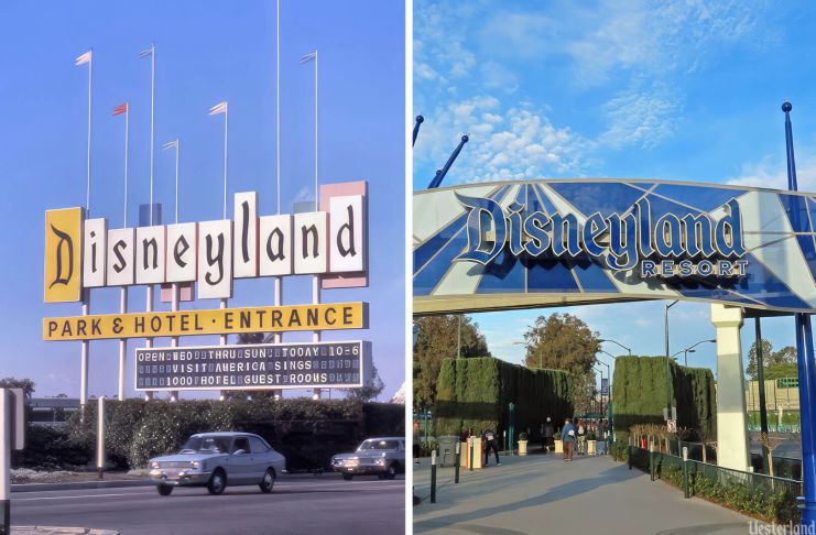Disneyland Signs